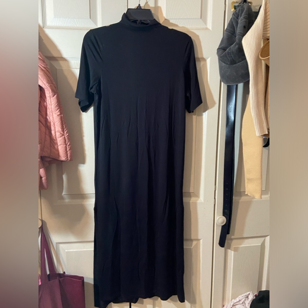 Nasty Gal Mock Neck Maxi Dress